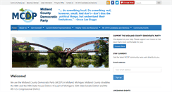 Desktop Screenshot of midlandcountydems.org